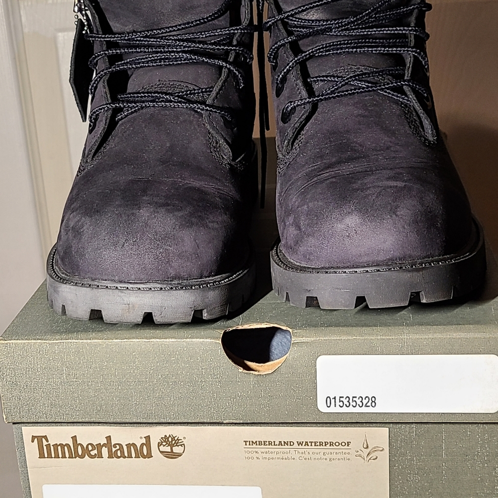 Timberland boots black size 6 Medium juniors - Picture 2 of 7